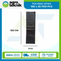 Polybag Hitam Ukuran 100 x 30 Per Pcs Plastik Polibag Tanaman