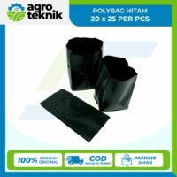 Polybag Hitam Ukuran 20 x 25 Per Pcs Plastik Polibag Tanaman