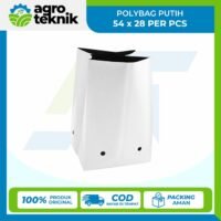 Polybag Putih Ukuran 54 x 28 Per Pcs Plastik Polibag Tanaman