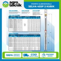 POMPA SUBMERSIBLE  SELVA 4SSP 2 KUBIK