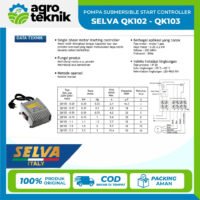POMPA SUBMERSIBLE START CONTROLLER SELVA QK102 - QK103