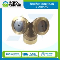 NOZZLE KUNINGAN 2 HOLE