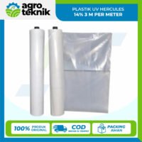 Plastik UV Hercules 200 Micron 14% Lebar 3 Meter Eceran Dijual Per Meter