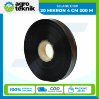 SELANG DRIP 20 MIKRON 4 CM 200 M