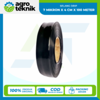 SELANG DRIP 7 MIKRON X 4 CM X 100 M