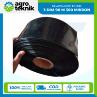 SELANG DRIP HITAM 3 DIM 90 M 300 MIKRON